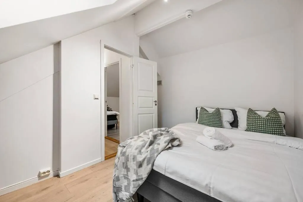 公寓 New! Well Eqipped Three Bedroom Penthouse! 卑爾根